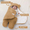 Fluffy warm swaddle