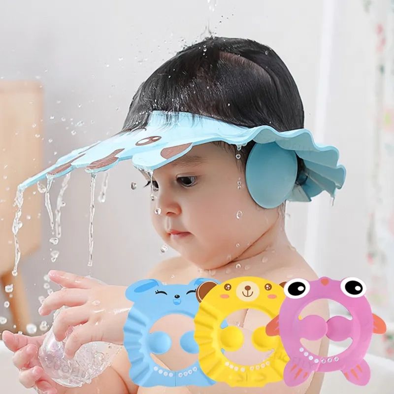 Baby soft shower hat